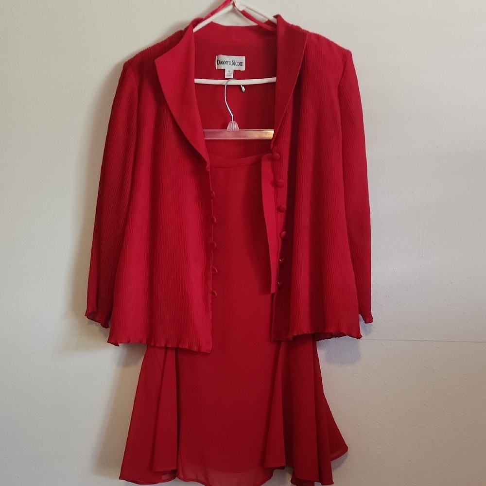 Danny & Nicole Vibrant Red Ensemble